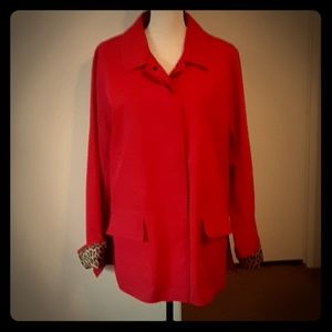 Dennis basso 100%polyester-water resistant Coat